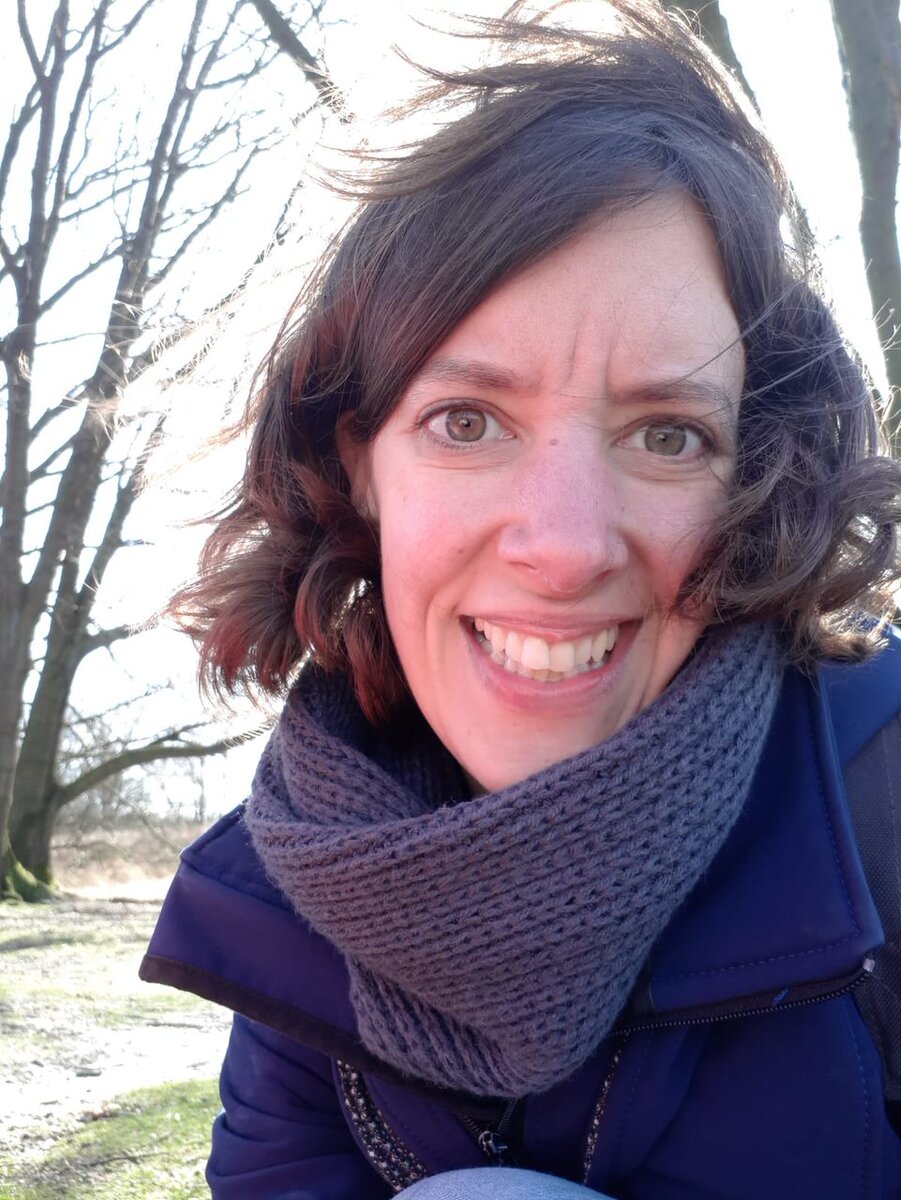 Maaike Wisselo, buiten in de natuur